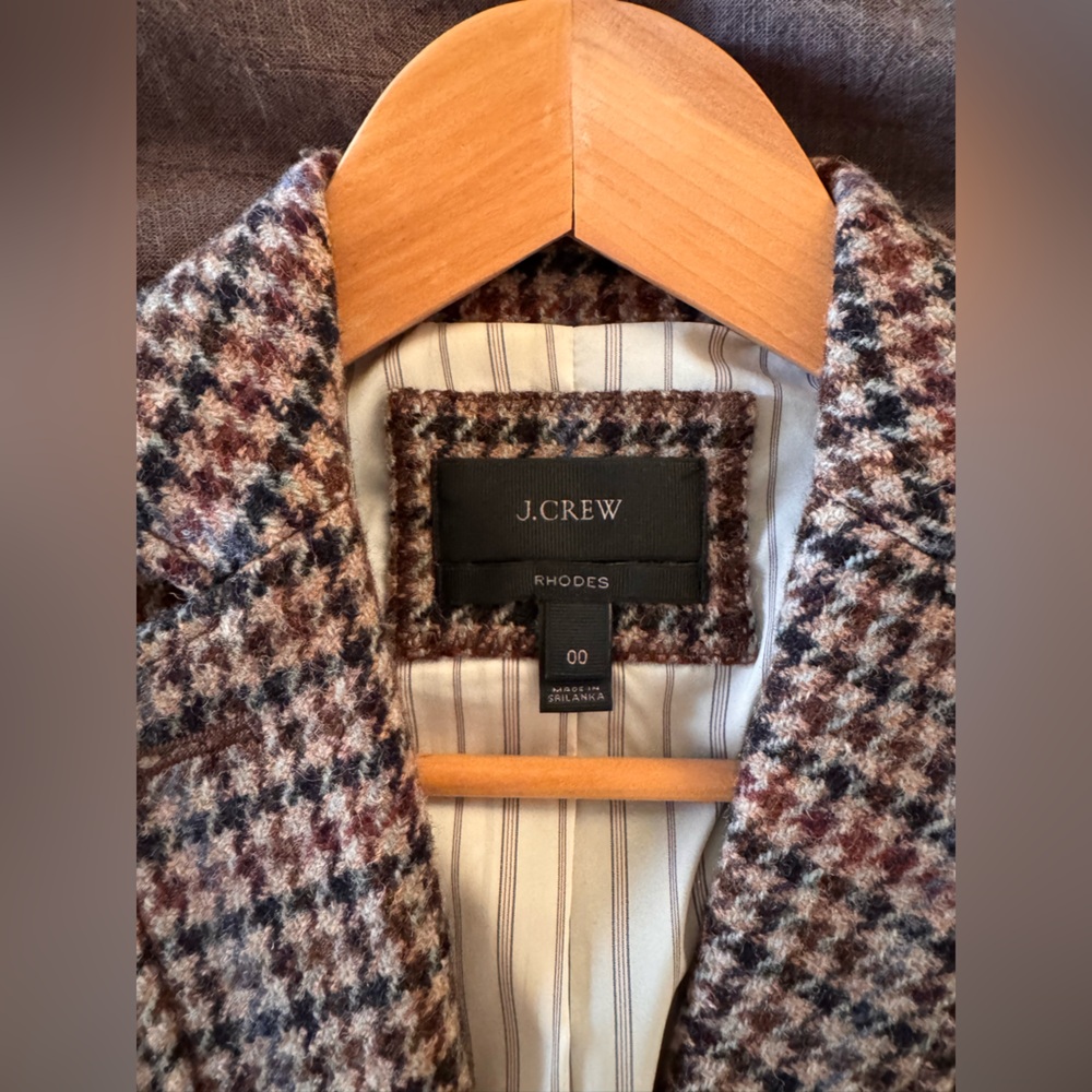 J. Crew Houndstooth Blazer - Picture 4 of 7